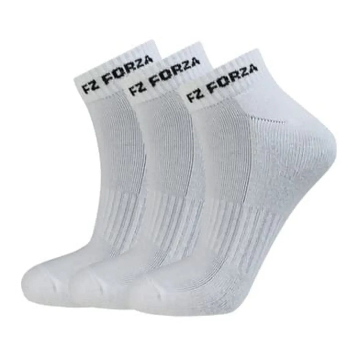 Chaussettes Comfort Courtes Blanches 3 Paires