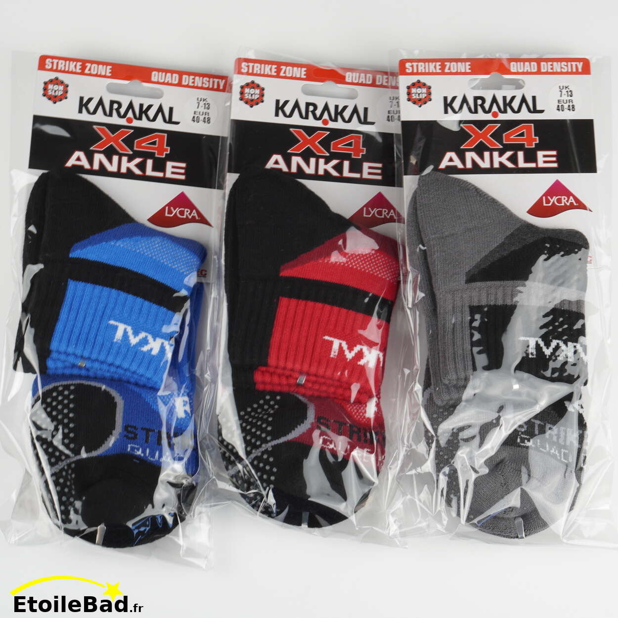 Karakal chaussettes X4 Mi-basses