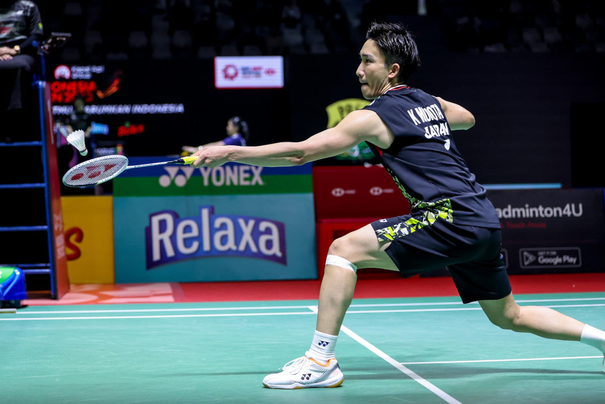Un contre amorti au badminton