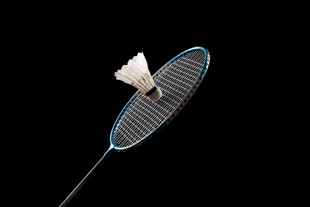 Raquette de badminton