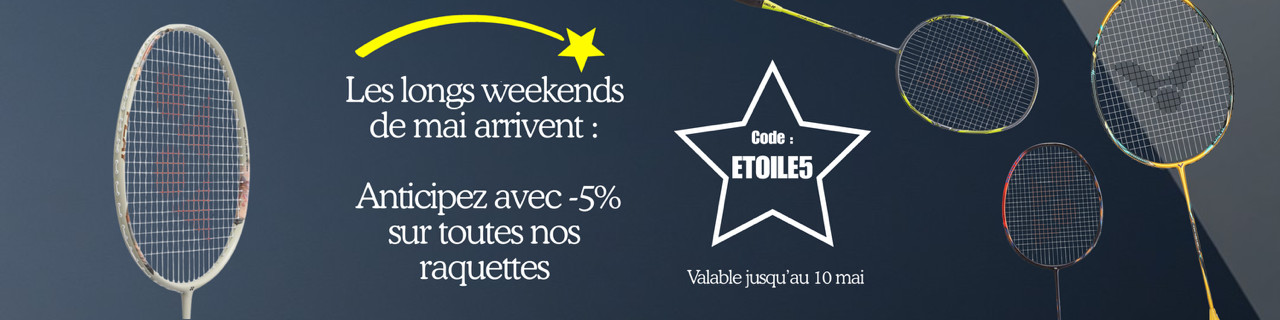 Promo badminton mai