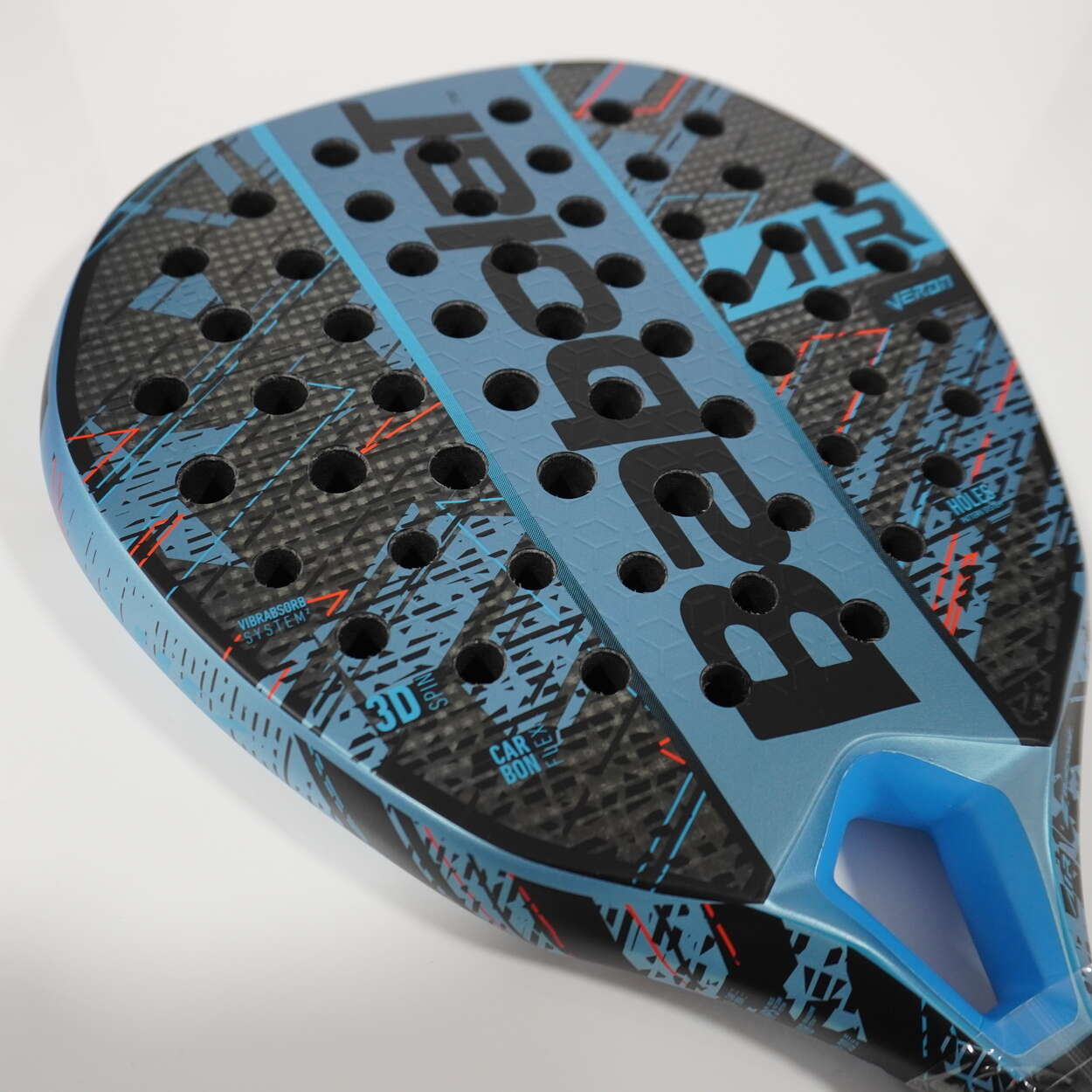 Raquette De Padel Babolat Counter Veron 2.5 - Forme Ronde Contrôle/Puissance - Carbone/Fibre De Verre - 365g
