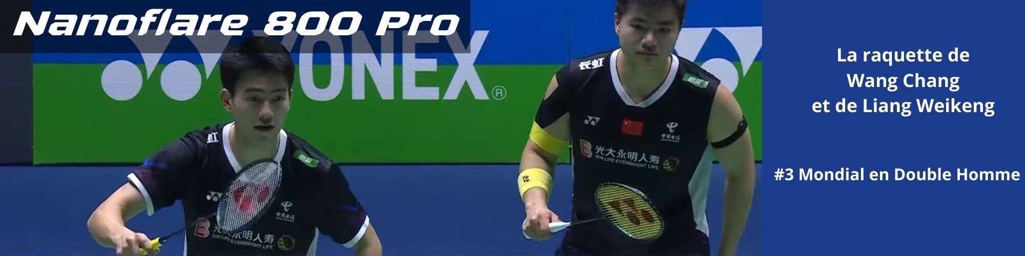 Bannière Raquette Yonex Nanoflare 800 Pro - Vue 1