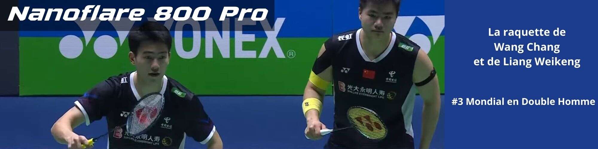 Bannière Yonex Nanoflare 800 Pro