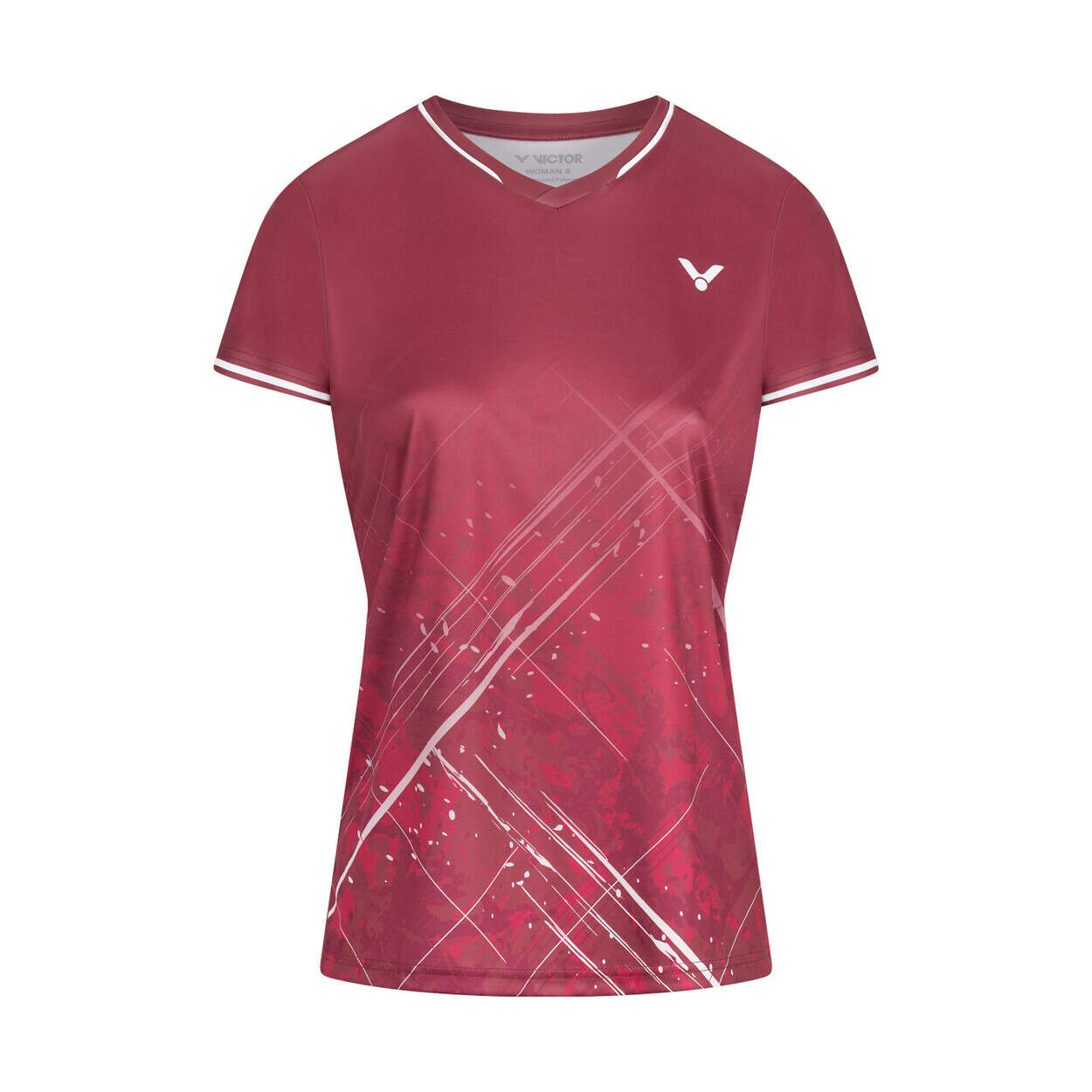 Victor T Shirt 64103 Bordeau Femme