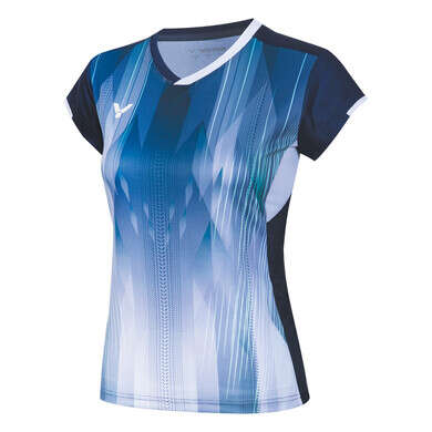 Victor T-Shirt T-61002TD Bleu Femme